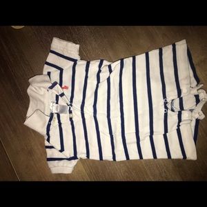 Striped Onesie- Ralph Lauren